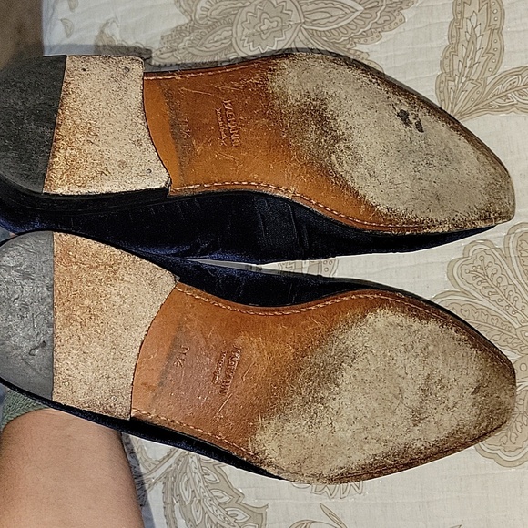 Magnanni for Neiman Marcus velvet size 11.5 - Picture 5 of 9